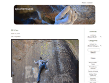 Tablet Screenshot of apadventures.net